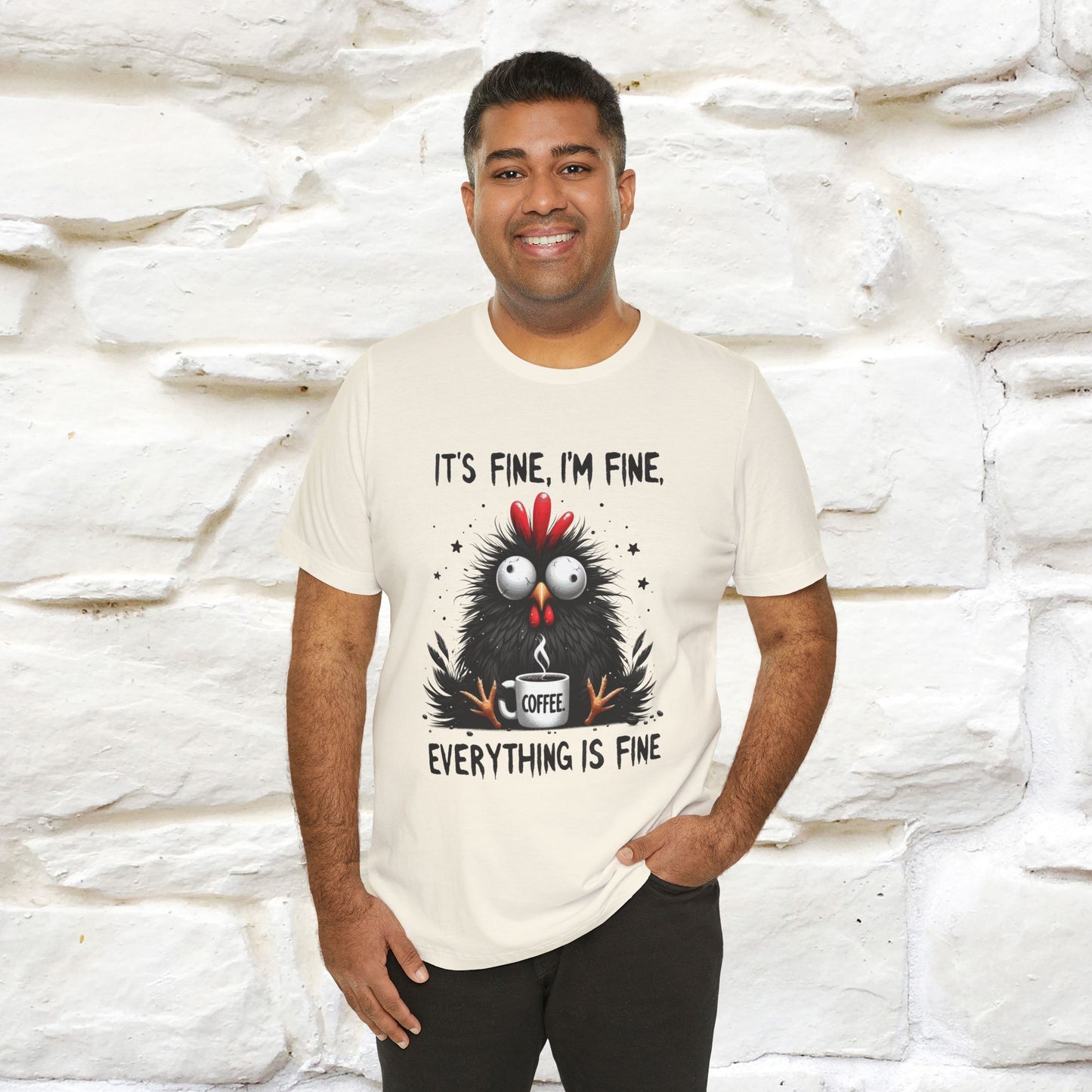 "Everything Is Fine" |Funny T-Shirt | Nunu&Miao Studio