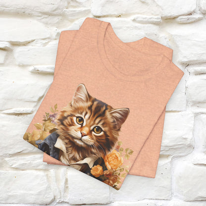 "Garden Guardian" Cat T-Shirt for Men & Women | 100% Cotton* 🌱🐾