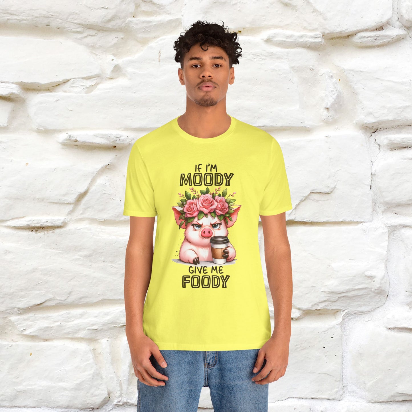 ''If I'm Moody Give Me Foody''| Funny T-Shirt | Nunu&Miao Studio