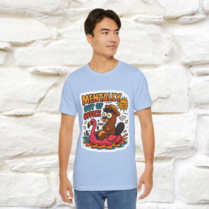 ''Mentally Out Of Office''|  Sarcastic Cat T-Shirt | Nunu&Miao Studio