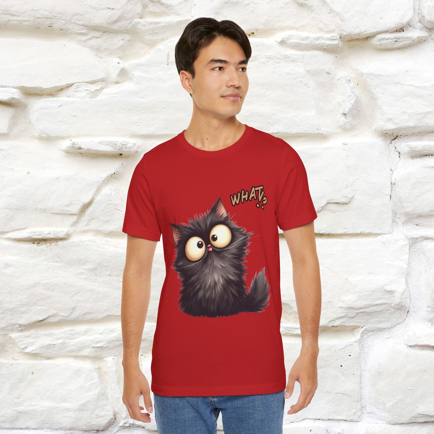 ''What ?'' | Cat T-Shirt  | Nunu&Miao Studio