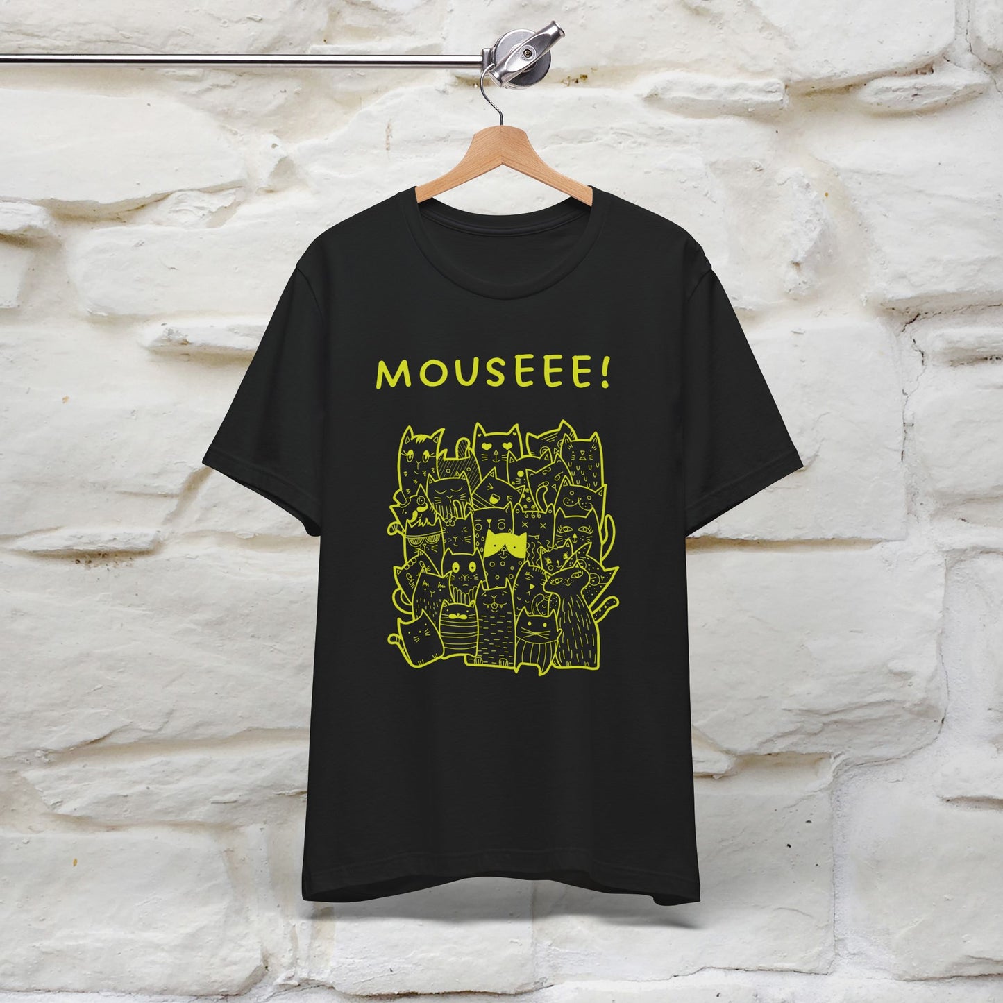 "Mouseee!" Cute Cat T-Shirt for Men & Women | 100% Cotton* 🐾