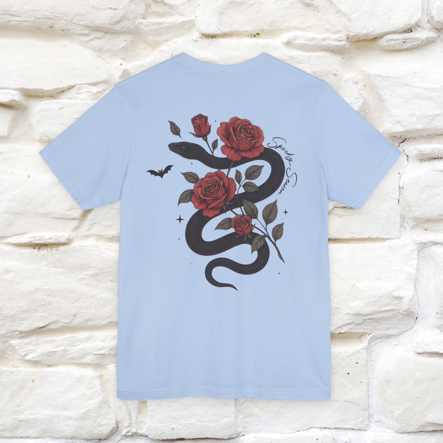 "The Rose and The Snake " Halloween T-shirt |Nunu&Miao Studio