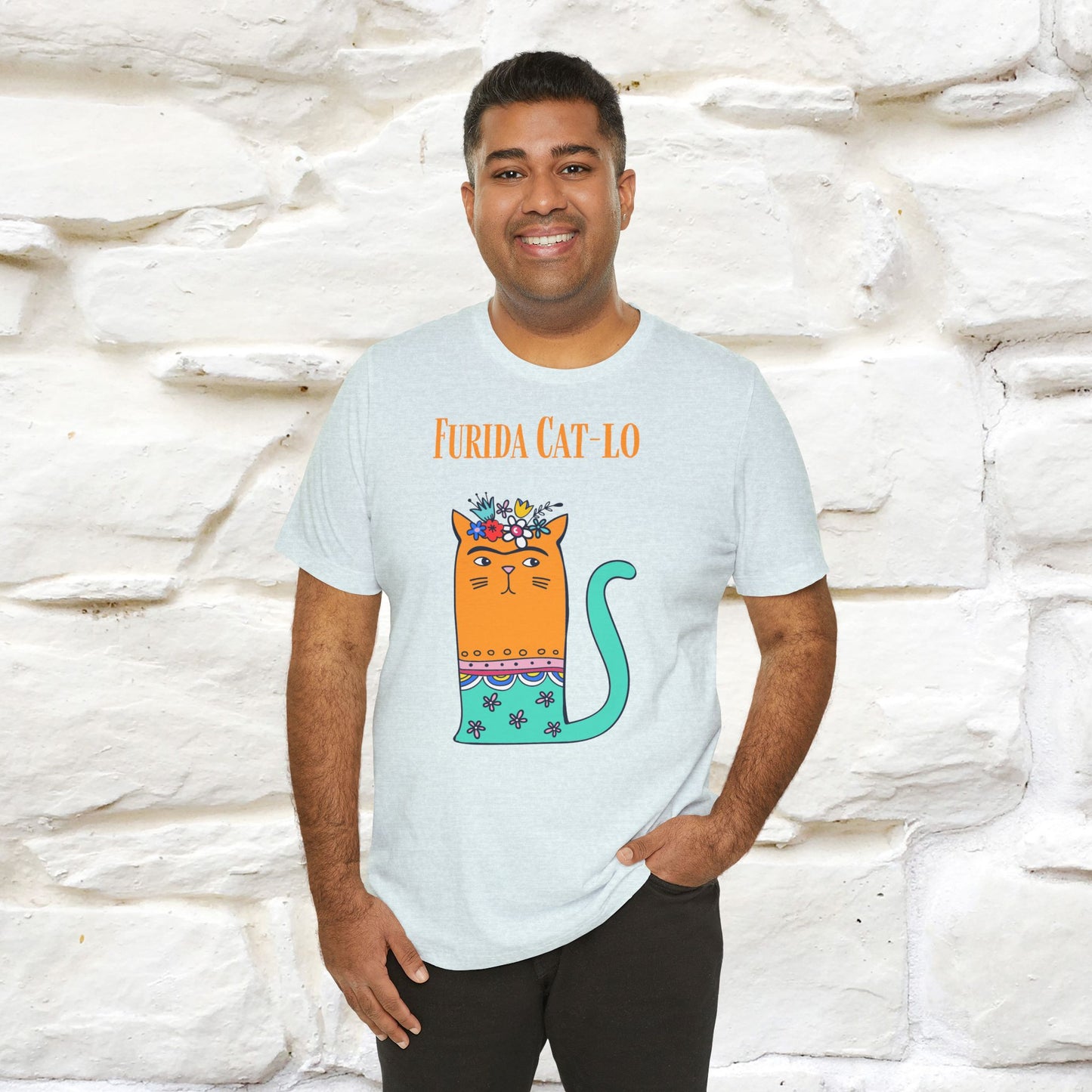 "Furida Cat-Lo'' Cat T-Shirt for Men & Women | 100% Cotton*🐾