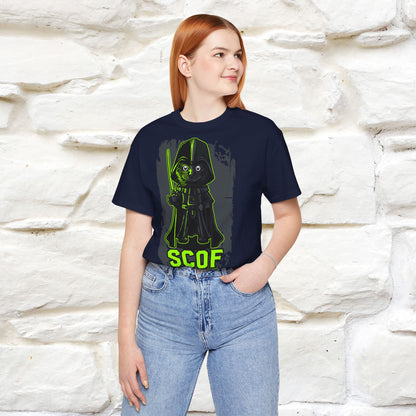 SCOF Space Cat Operation Forces T-Shirt | Galactic Cat Tee for Men & Women | 100% Cotton*