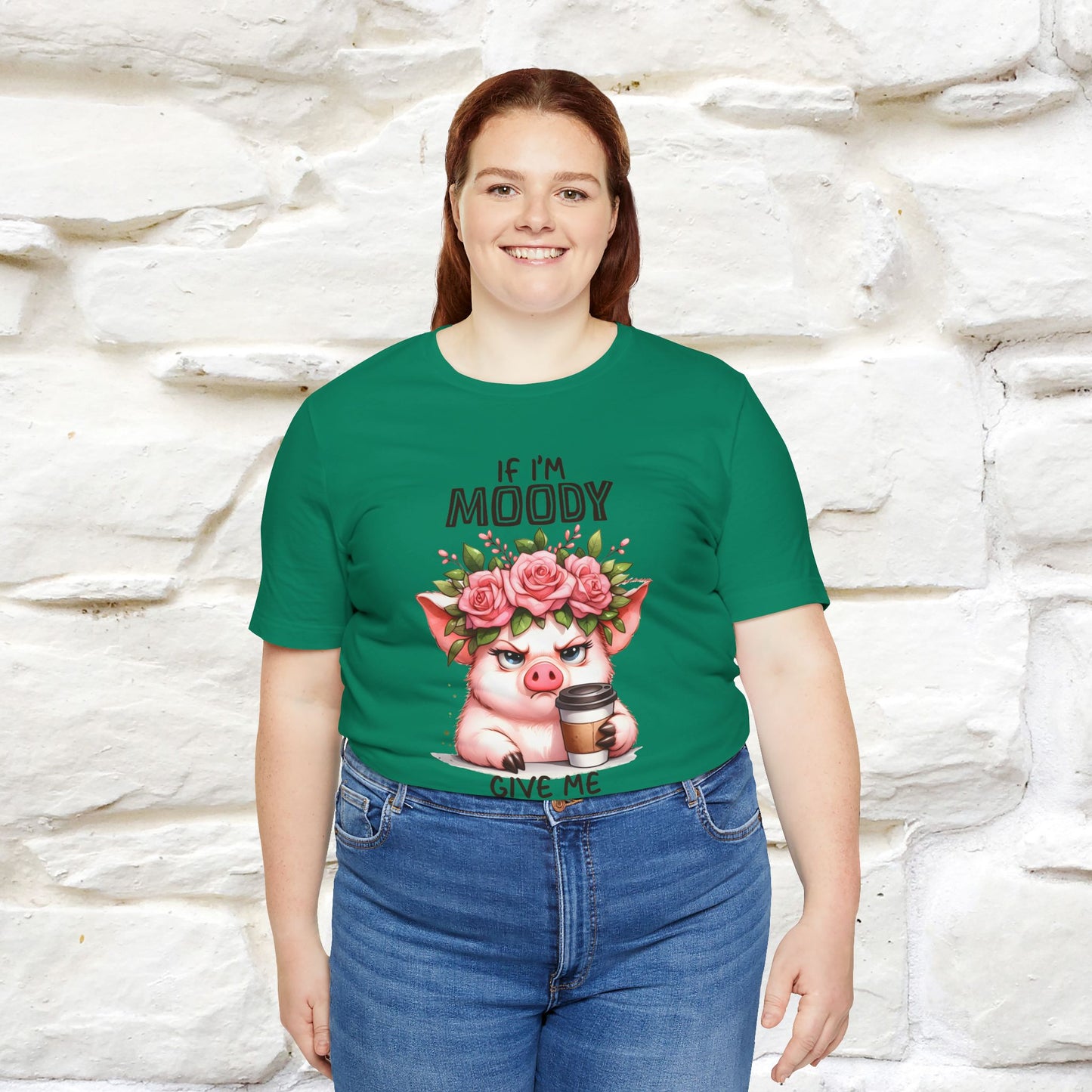 ''If I'm Moody Give Me Foody''| Funny T-Shirt | Nunu&Miao Studio