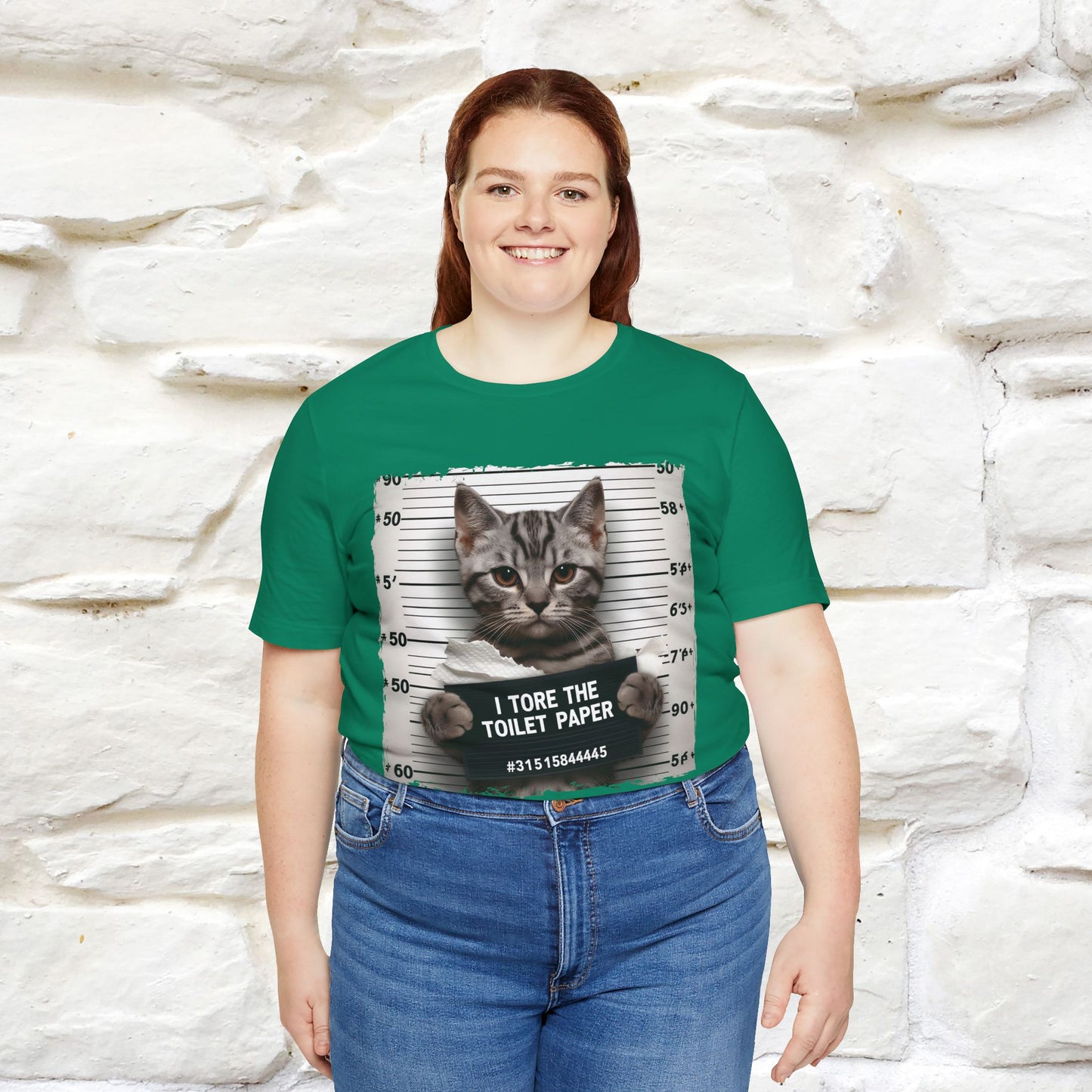 ''I Tore The Toilet Paper'' | Funny Cat T-Shirt | Nunu&Miao Studio