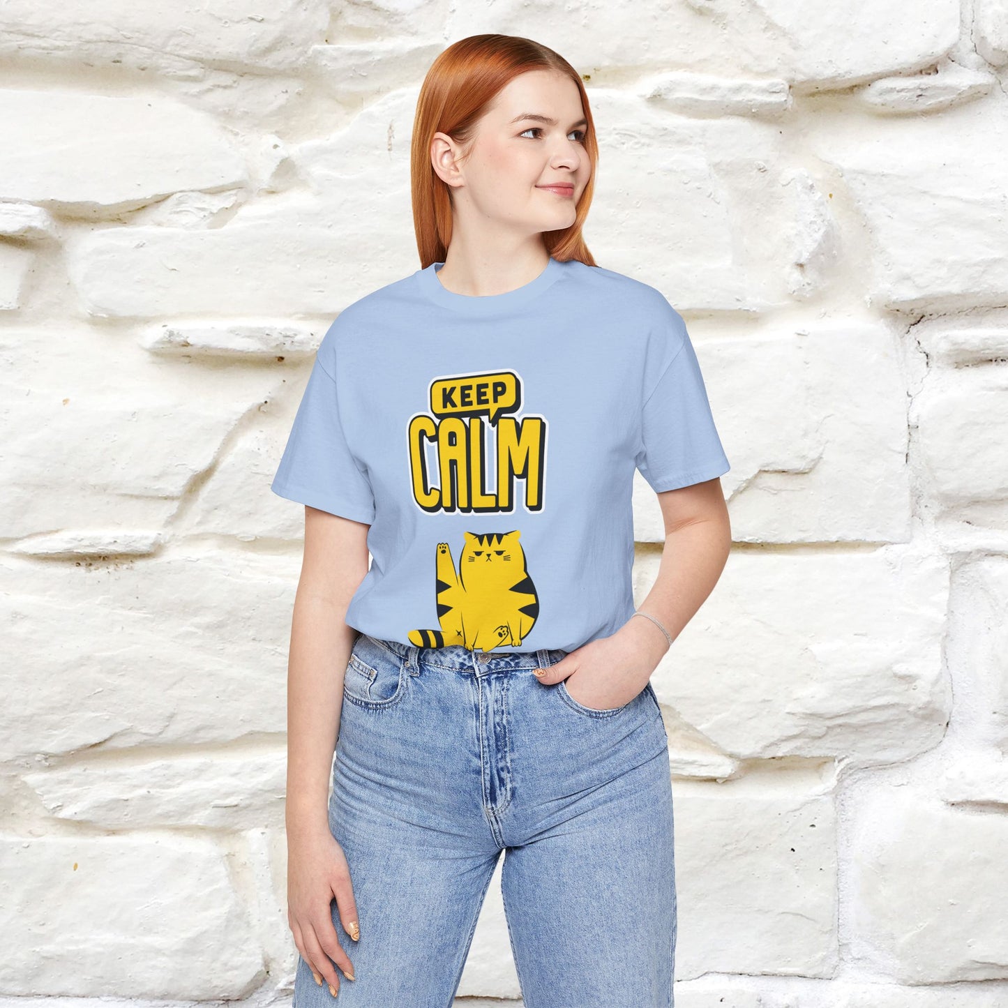 "Keep..."  | Cat T-Shirt  | Nunu&Miao Studio