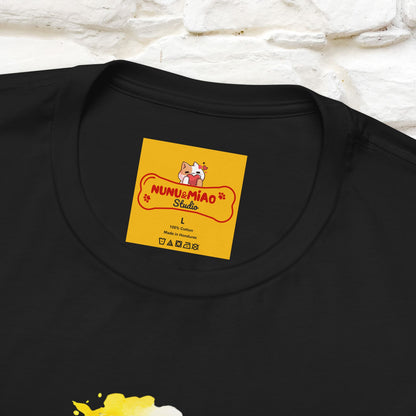 "Il Pittore'' Cat T-Shirt Front and Back Design | Nunu&Miao Studio