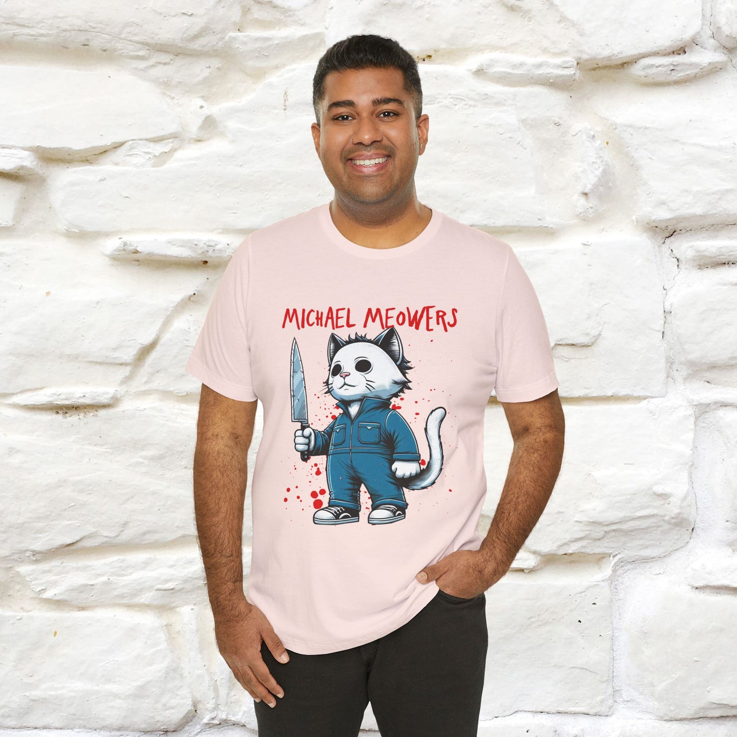 ''Michael Meowers'' Cat T-Shirt |  | Nunu&Miao Studio