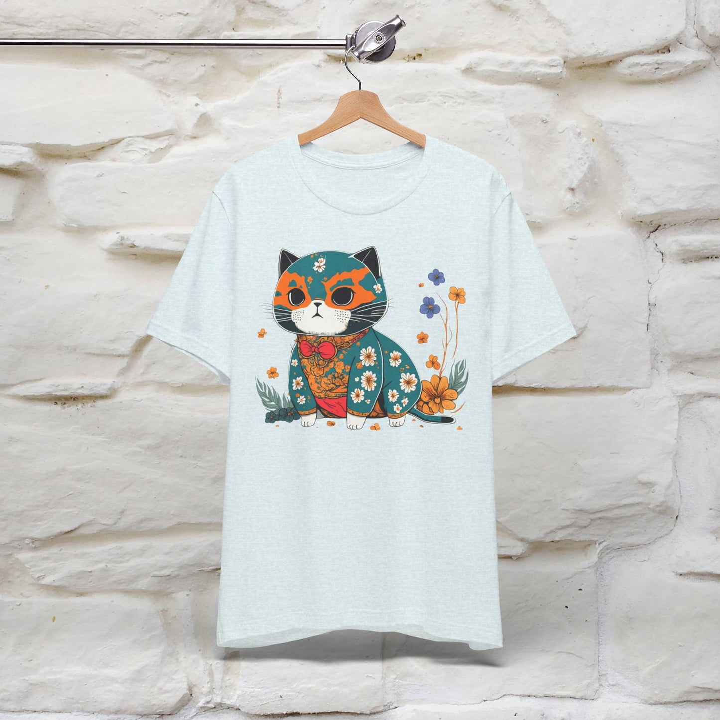 Zen Garden Cat: Japanese-Inspired T-Shirt for Men & Women | 100% Cotton*