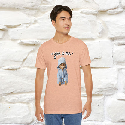 ''You And Me'  Cat T-shirt for Men and Women  100% Cotton*