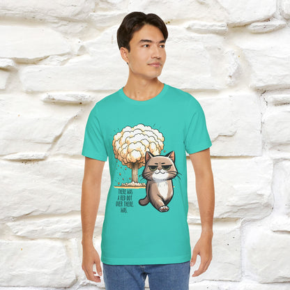''The Red Dot Chase'' Funny Cat T-Shirt | Nunu&Miao Studio