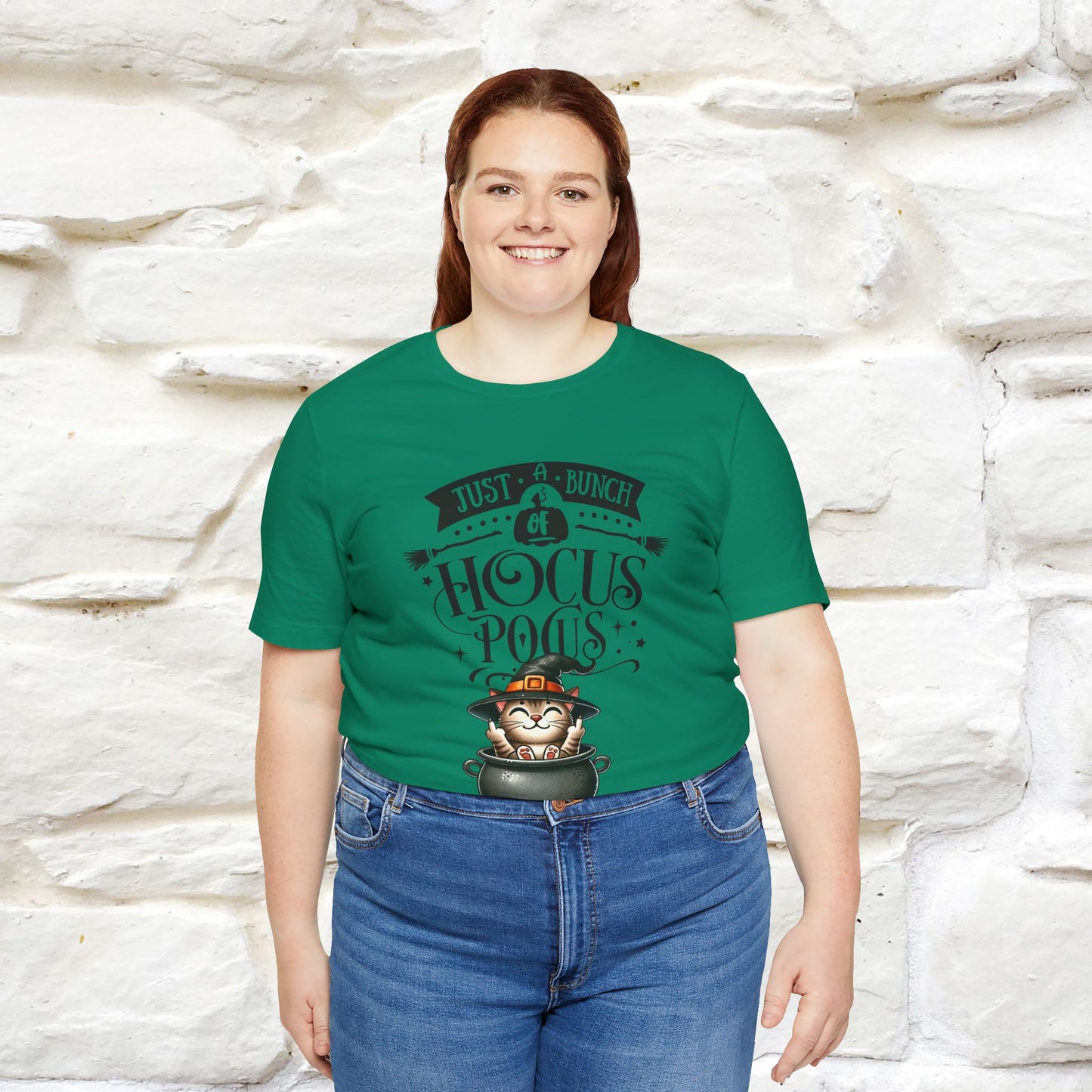 "Just A Bunch Of Hocus Pocus" Cat  T-shirt |Nunu&Miao Studio