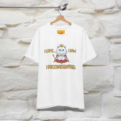 ''I came. I saw. I procrastinated.''| Funny T-Shirt | Nunu&Miao Studio