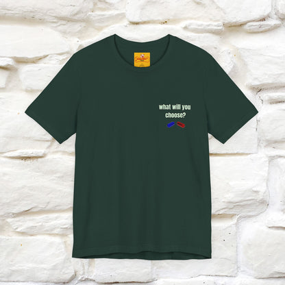 The Catrix: What Will You Choose?  | Cat T-Shirt |Nunu&Miao Studio - Nunu&Miao Studio