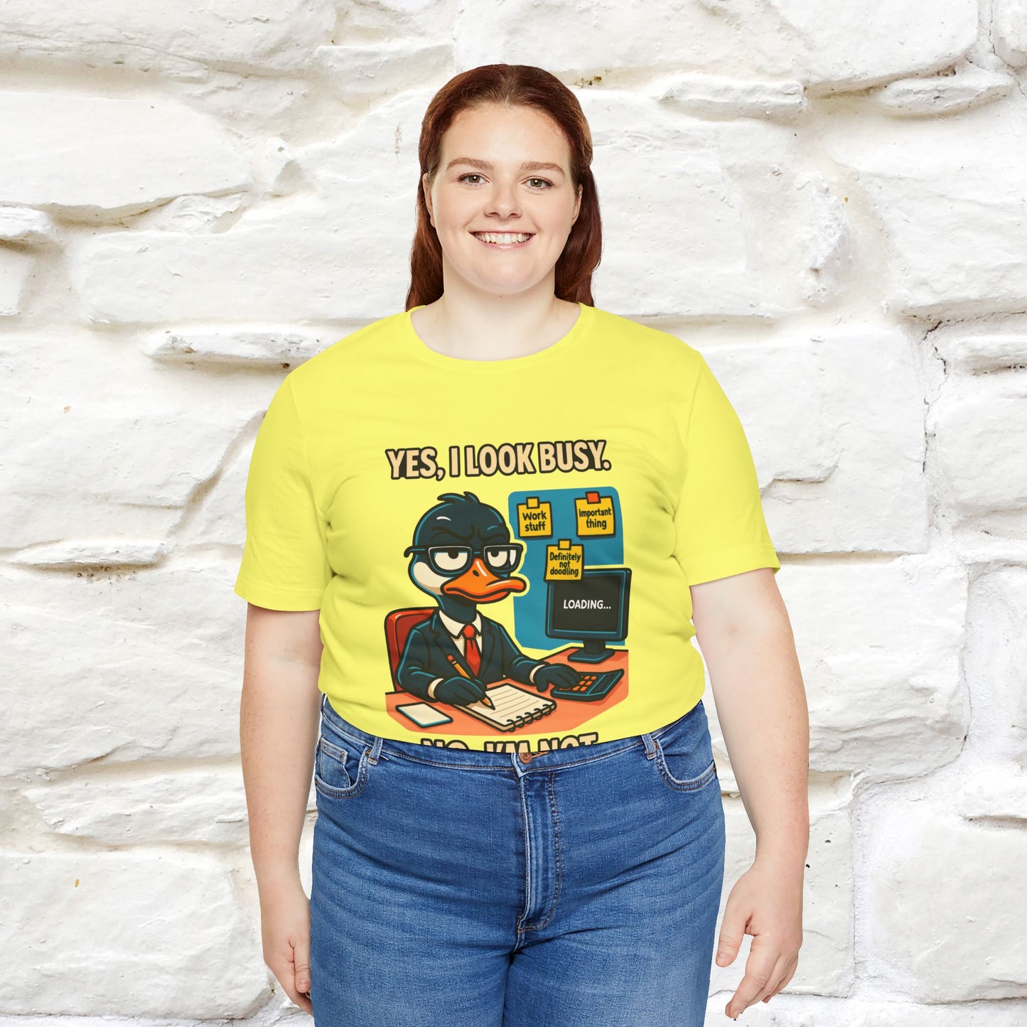 ''Yes, I Look Busy. No I'm Not.''|  Sarcastic Cat T-Shirt | Nunu&Miao Studio