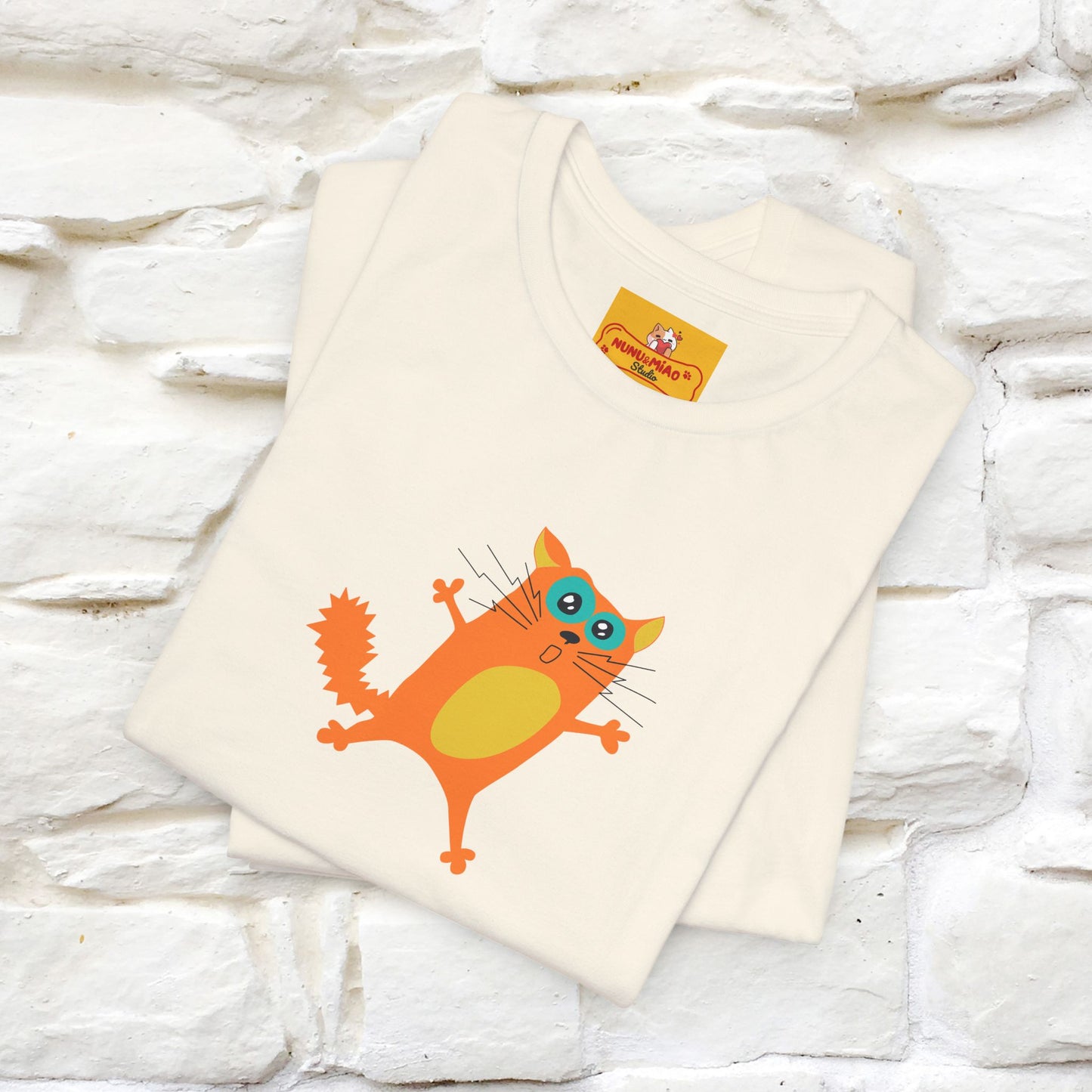 "It Always Seems Impossible Until It’s Done" Cat T-Shirt| Front & Back Design | Nunu&Miao Studio