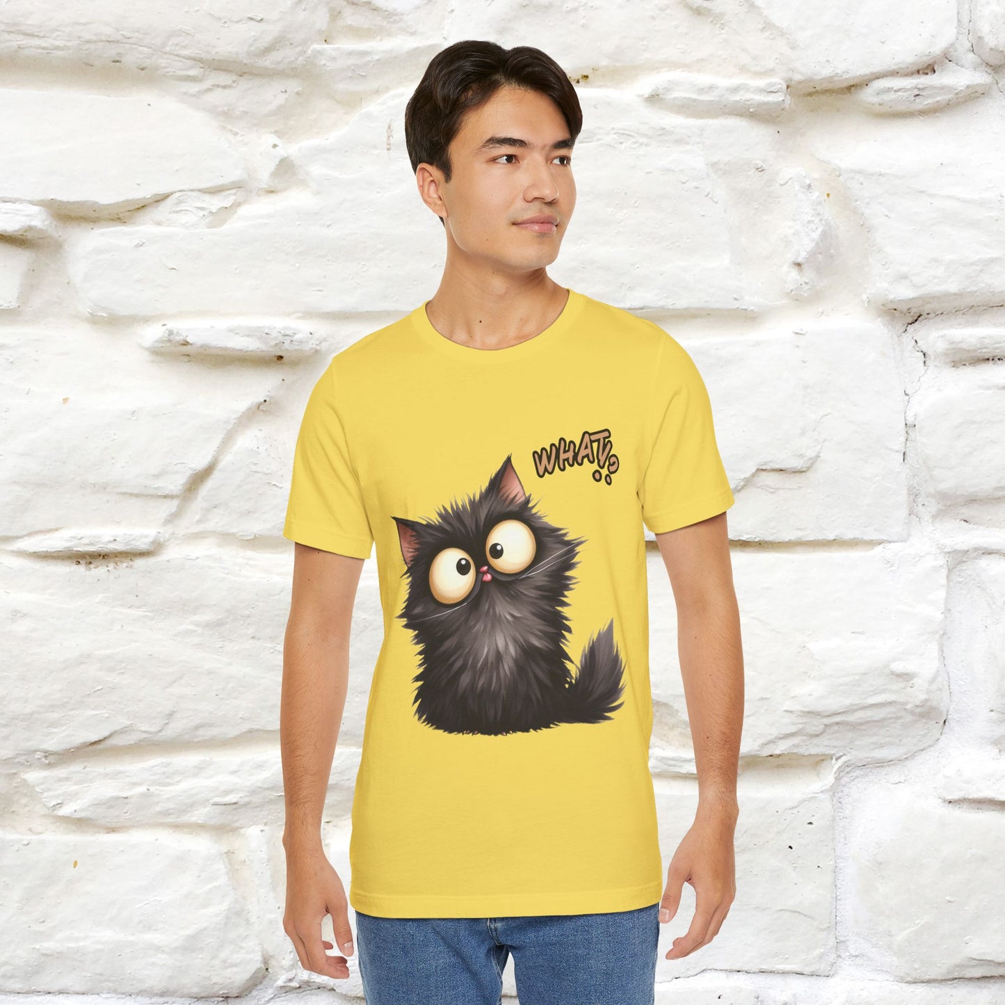 ''What ?'' | Cat T-Shirt  | Nunu&Miao Studio