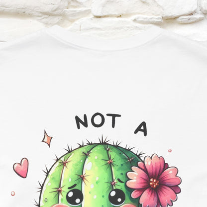 "Not A Hugger" |Funny T-Shirt | Front & Back Design|Nunu&Miao Studio