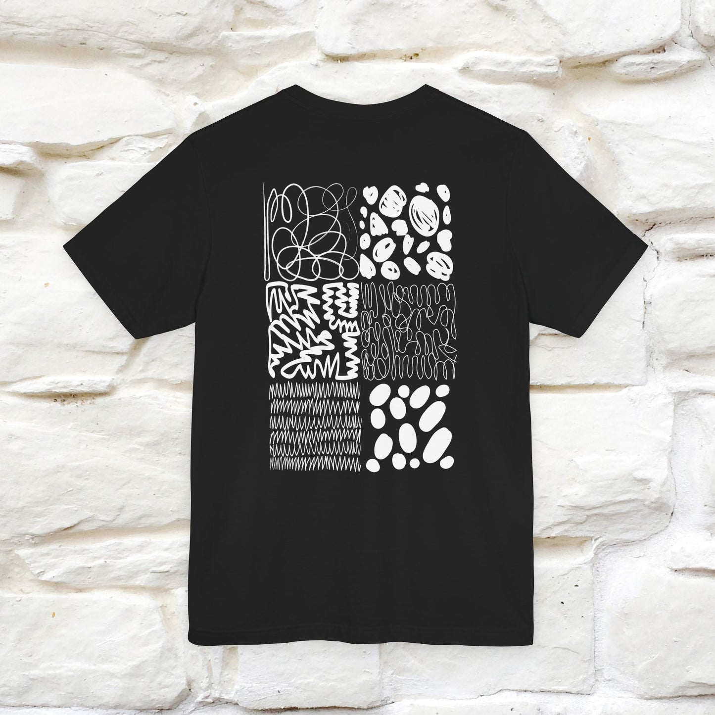 "Caos'' Cat T-Shirt Front and Back Design | Nunu&Miao Studio