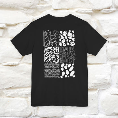 "Caos'' Cat T-Shirt Front and Back Design | Nunu&Miao Studio