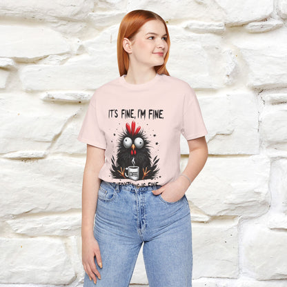 "Everything Is Fine" |Funny T-Shirt | Nunu&Miao Studio