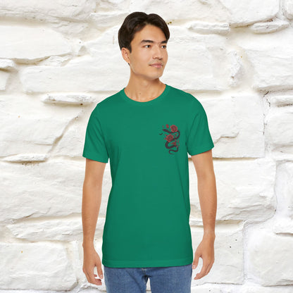 "The Rose and The Snake " Halloween T-shirt |Nunu&Miao Studio