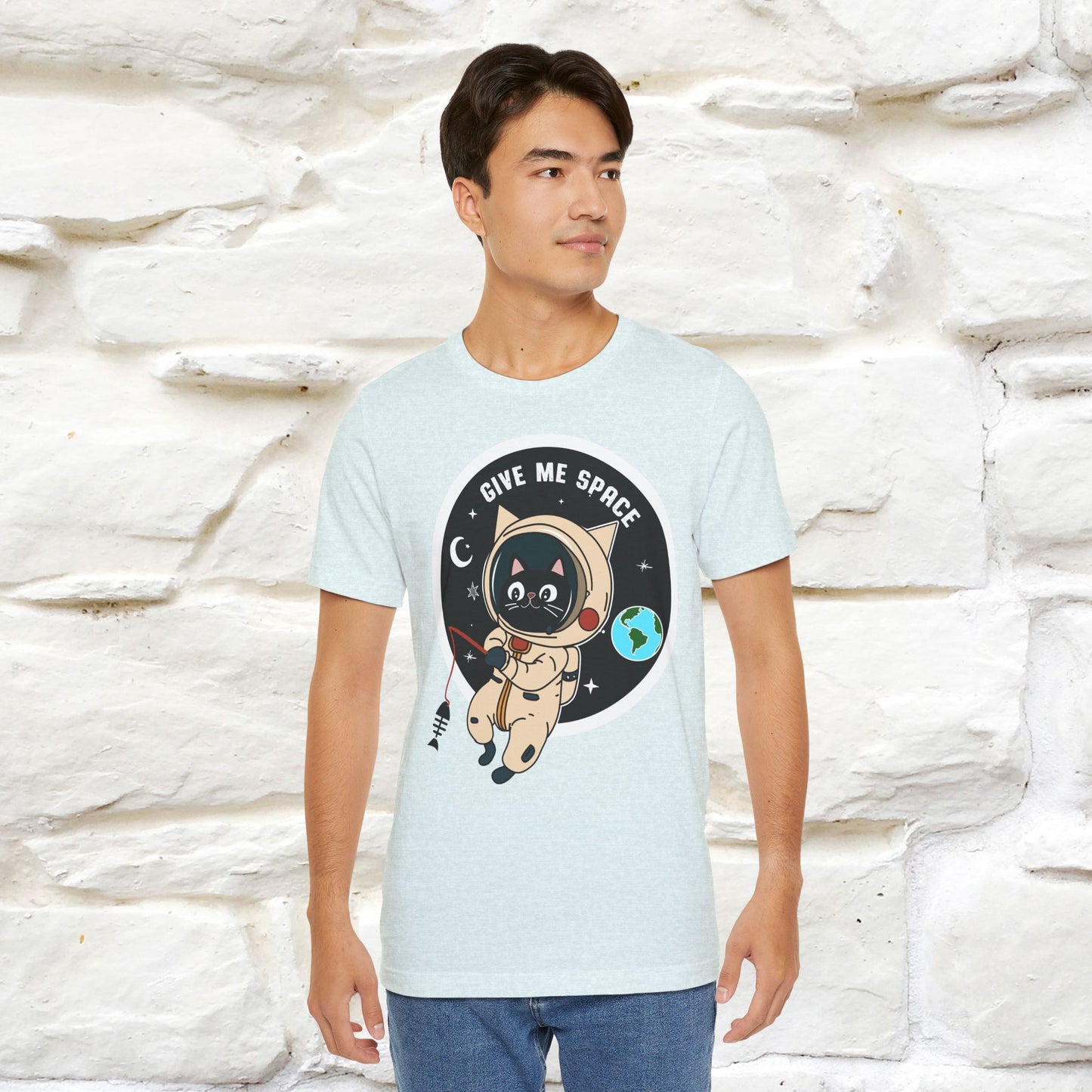 Give Me Space Cat T-Shirt for Men & Women | 100% Cotton* Funny  Tee