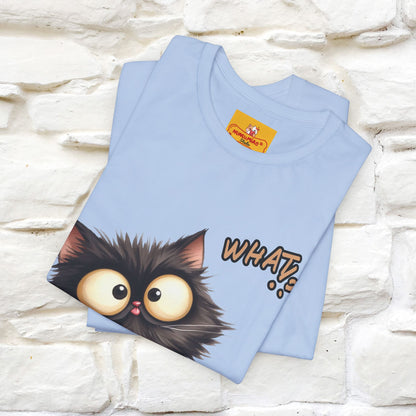 ''What ?'' | Cat T-Shirt  | Nunu&Miao Studio