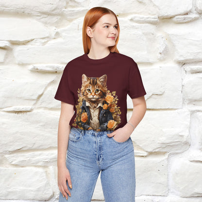 "Garden Guardian" Cat T-Shirt for Men & Women | 100% Cotton* 🌱🐾