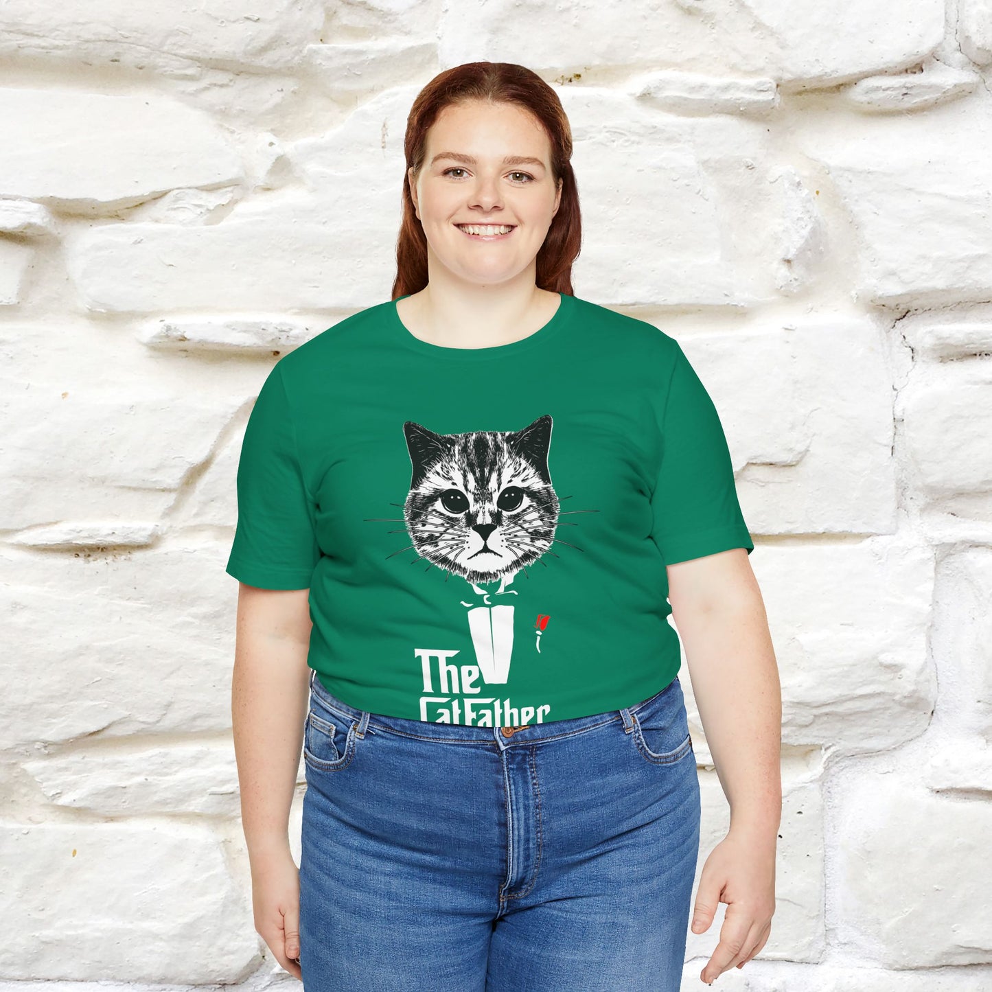 ''The Cat Father T-Shirt''| Iconic Cat Lover Tee | Nunu&Miao Studio - Nunu&Miao Studio