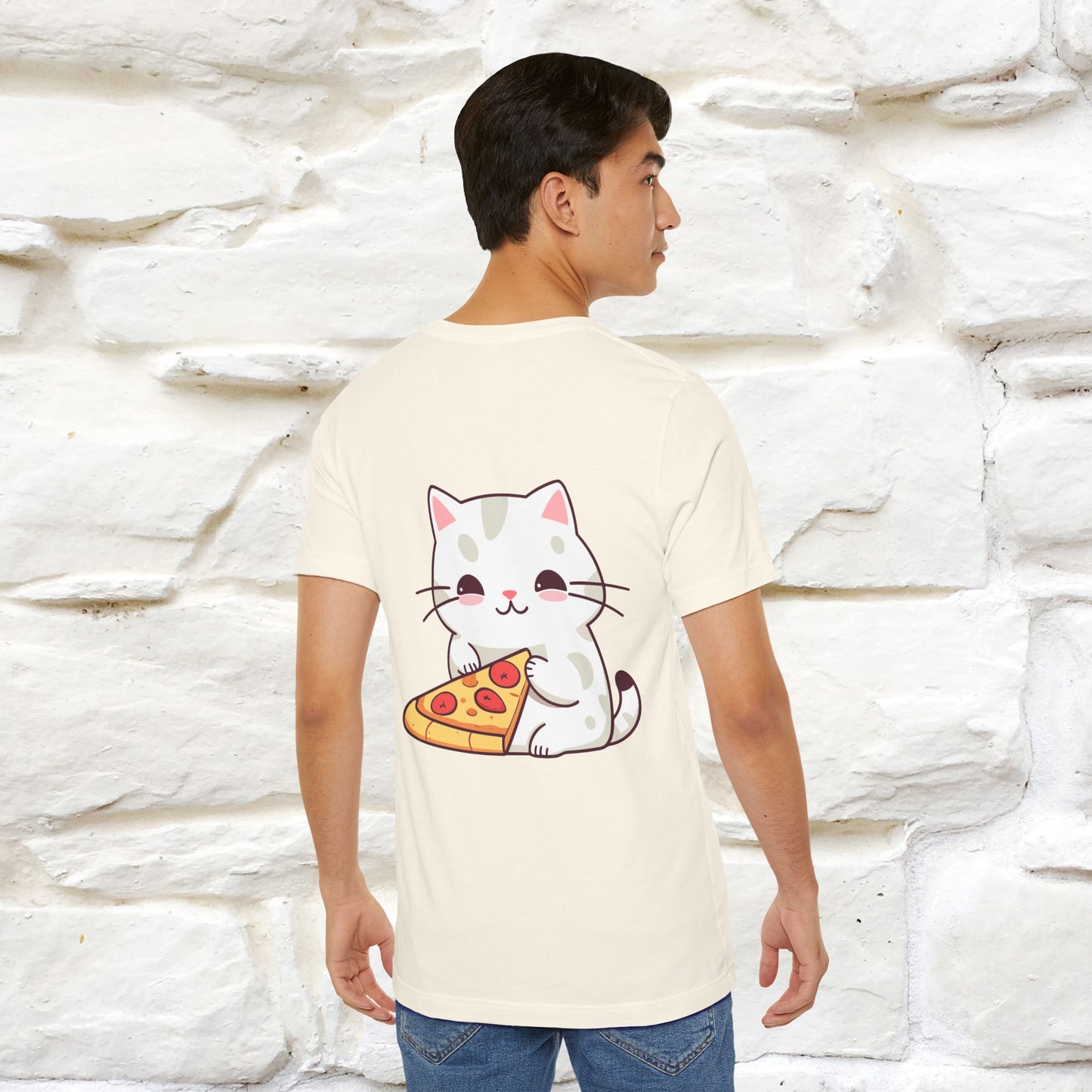 "I Love Pizza"| Cat T-shirt | Nunu&Miao Studio