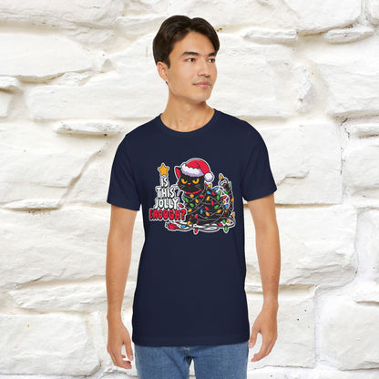 “Is This Jolly Enough?” | Cat T-Shirt | Nunu&Miao Studio