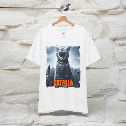 Catzilla T-Shirt | Fun Monster Cat Tee for Men & Women | 100% Cotton*