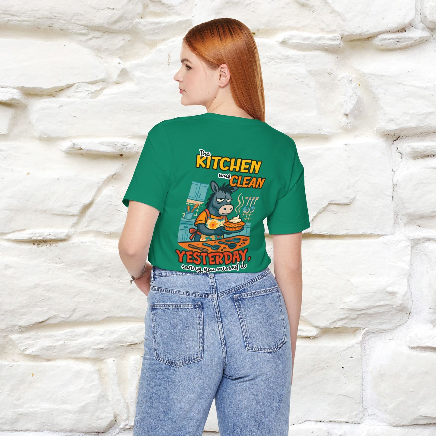 "The Kitchen Was Clean... " |Funny T-Shirt | Nunu&Miao Studio
