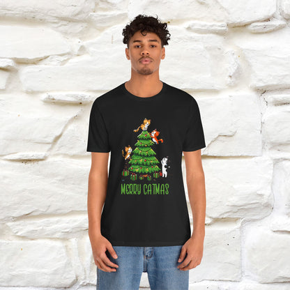 ''Merry Catmas'' | Cattitude Christmas Tee| Nunu&Miao Studio - Nunu&Miao Studio