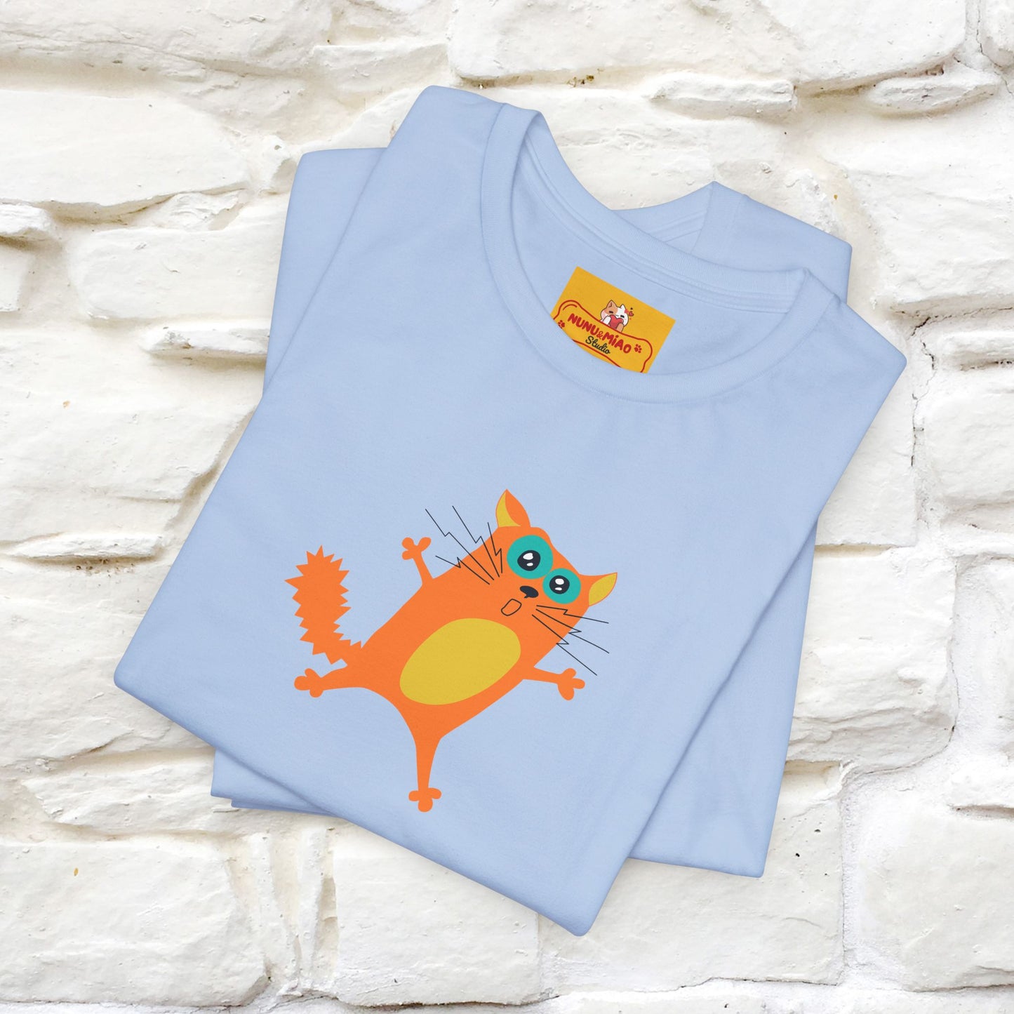 "It Always Seems Impossible Until It’s Done" Cat T-Shirt| Front & Back Design | Nunu&Miao Studio