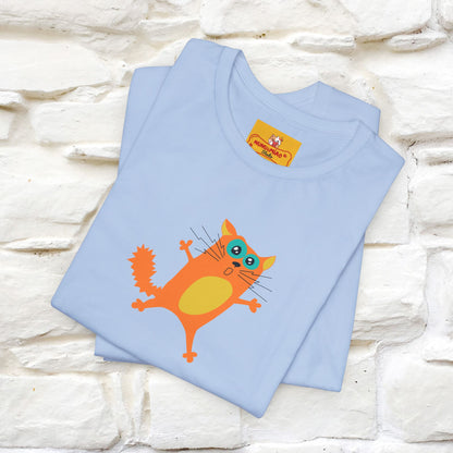 "It Always Seems Impossible Until It’s Done" Cat T-Shirt| Front & Back Design | Nunu&Miao Studio