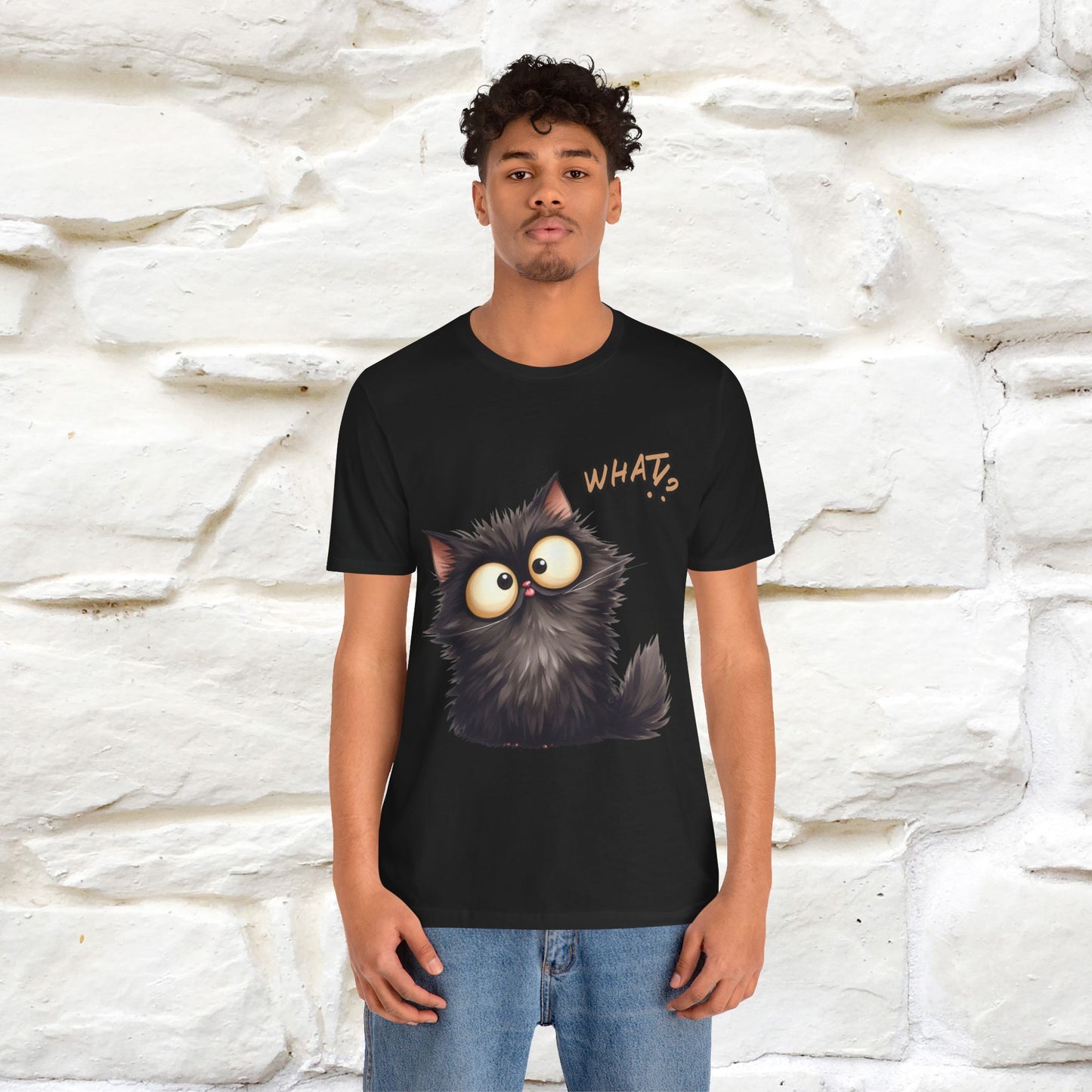 ''What ?'' | Cat T-Shirt  | Nunu&Miao Studio