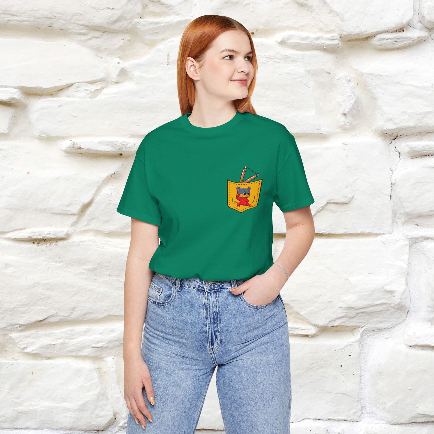 "Be Like Water: Cattitude Master | Cat T-Shirt |Nunu&Miao Studio