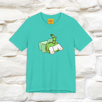 "Think outside the box? No thanks." Cat T-Shirt | Nunu&Miao Studio