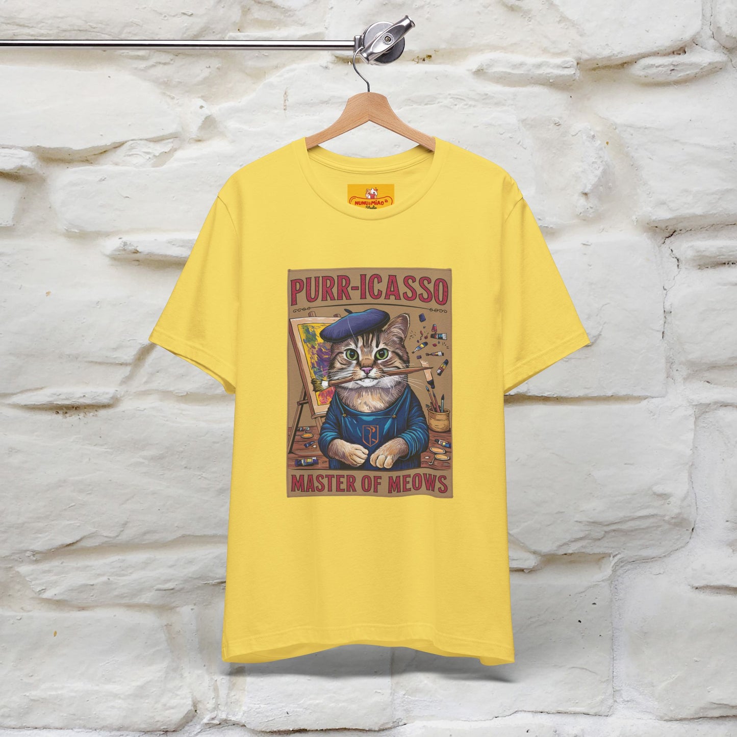 ''Purr-Icasso Masters Of Meows'' | CatT-Shirt | Nunu&Miao Studio