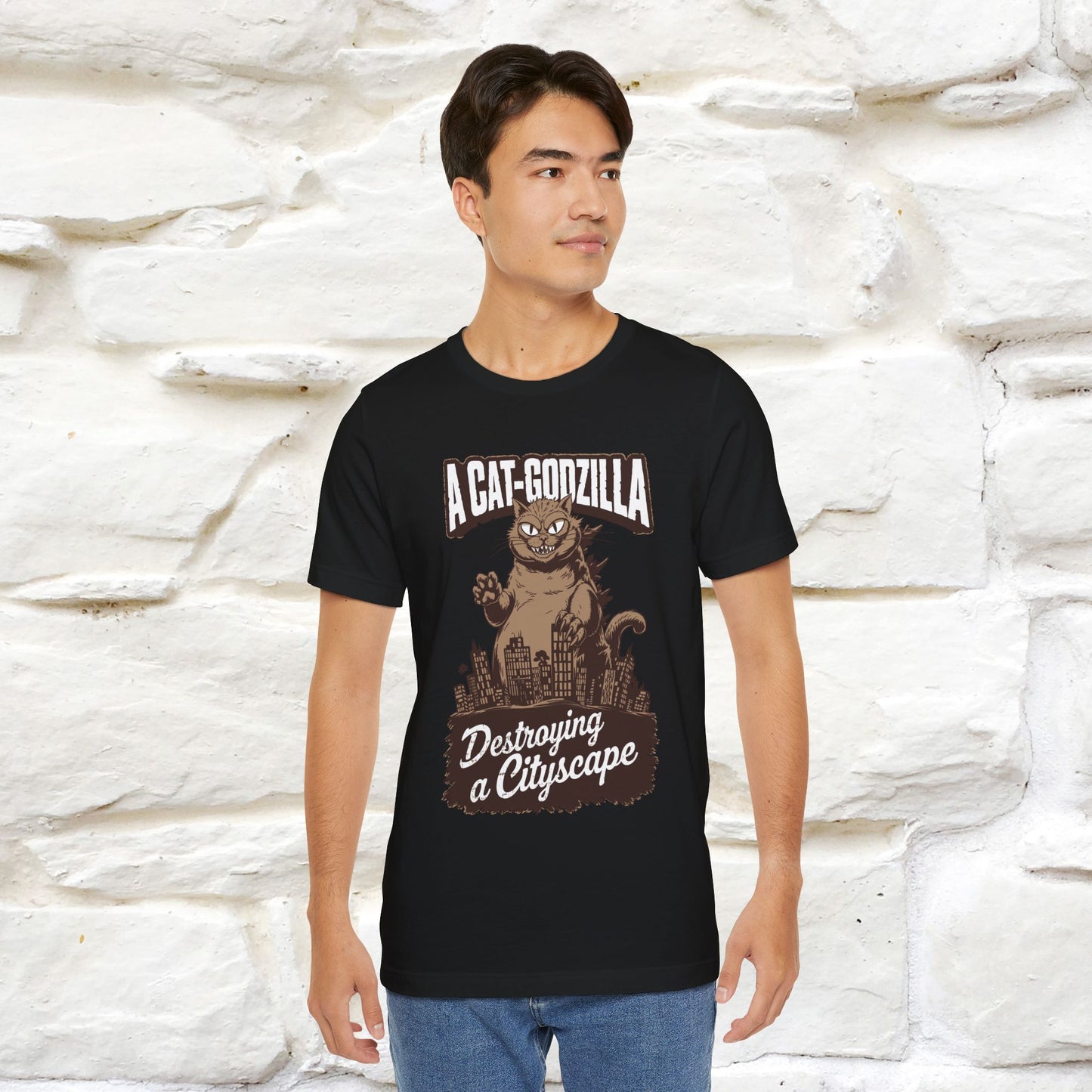 ''A Cat-Godzilla ''| CatT-Shirt | Nunu&Miao Studio