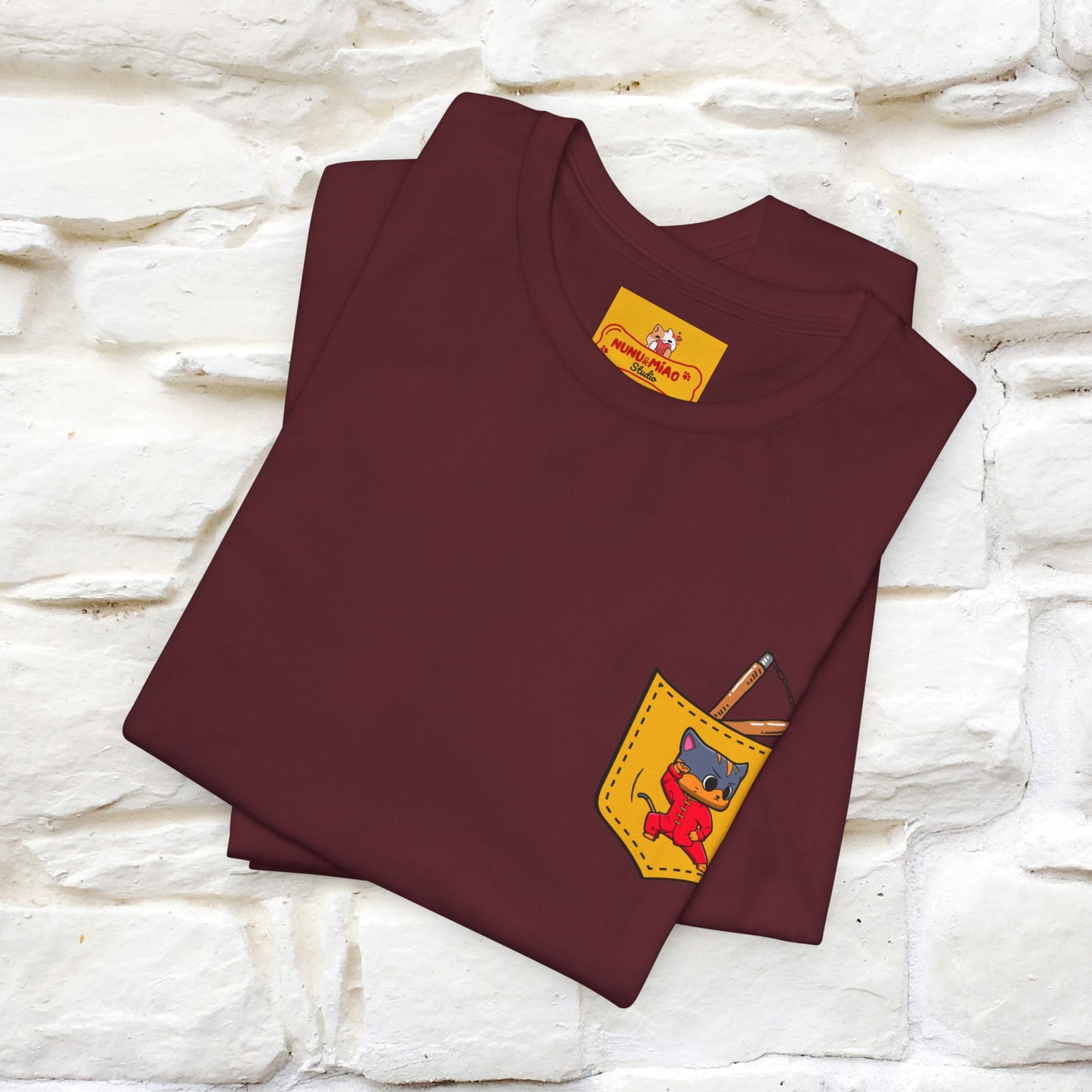 "Be Like Water: Cattitude Master | Cat T-Shirt |Nunu&Miao Studio
