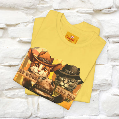 ''The Good, the Bad, and the Meow''| CatT-Shirt | Nunu&Miao Studio