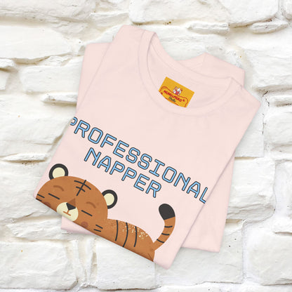 ''Professional napper since birth.''| CatT-Shirt | Nunu&Miao Studio