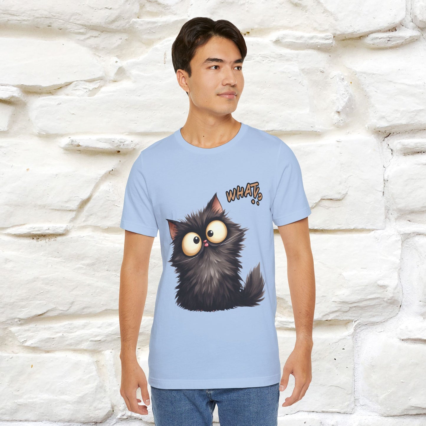 ''What ?'' | Cat T-Shirt  | Nunu&Miao Studio