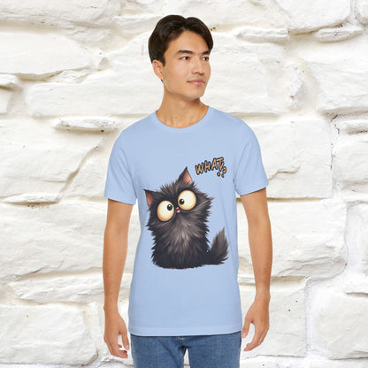 ''What ?'' | Cat T-Shirt  | Nunu&Miao Studio