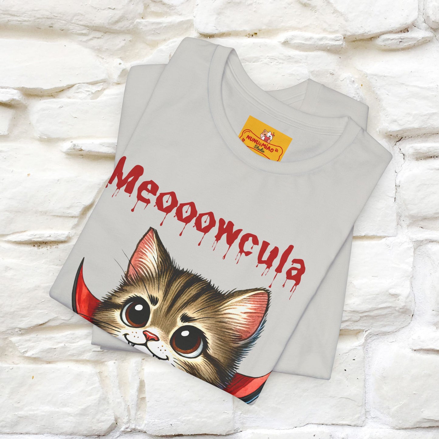 "Meooowcula" Cat T-shirt |Nunu&Miao Studio